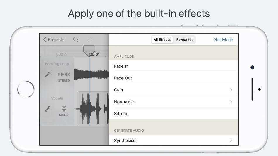#3. Hokusai Audio Editor (iOS) 由: Wooji Juice Ltd