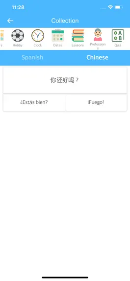 Game screenshot Spanish-Chinese Dictionary apk