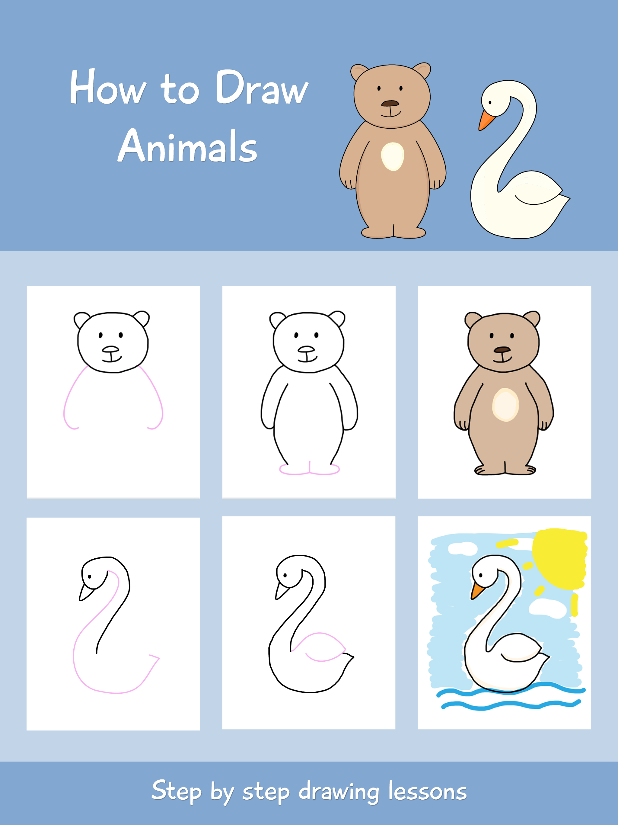 How to Draw Animals Easy