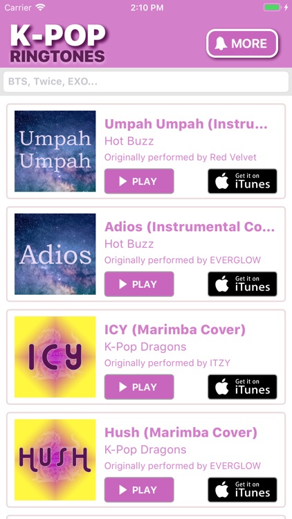 Kpop Ringtones for iPhone