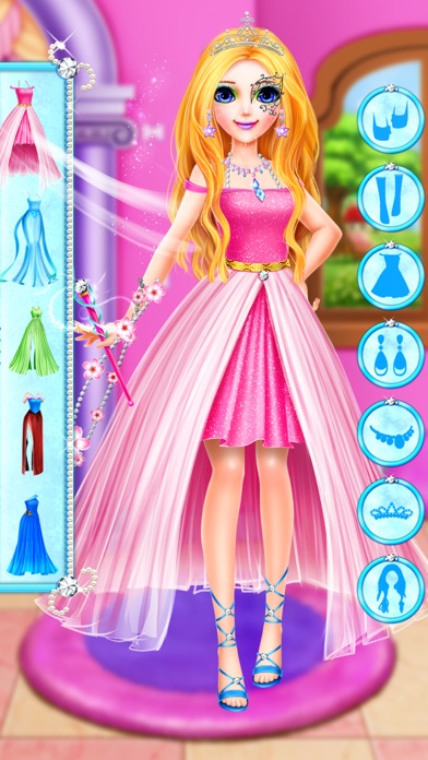 Long Hair Princess Talent Makeup screenshot 5