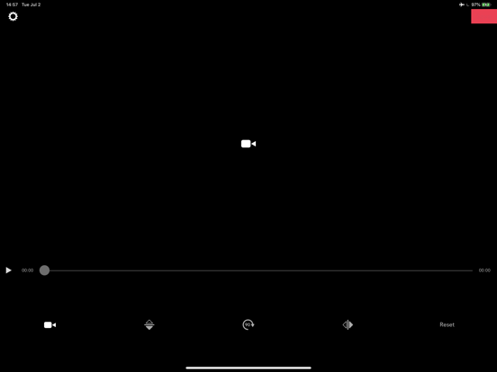 RFV - Rotate & Flip Video iPad screenshot
