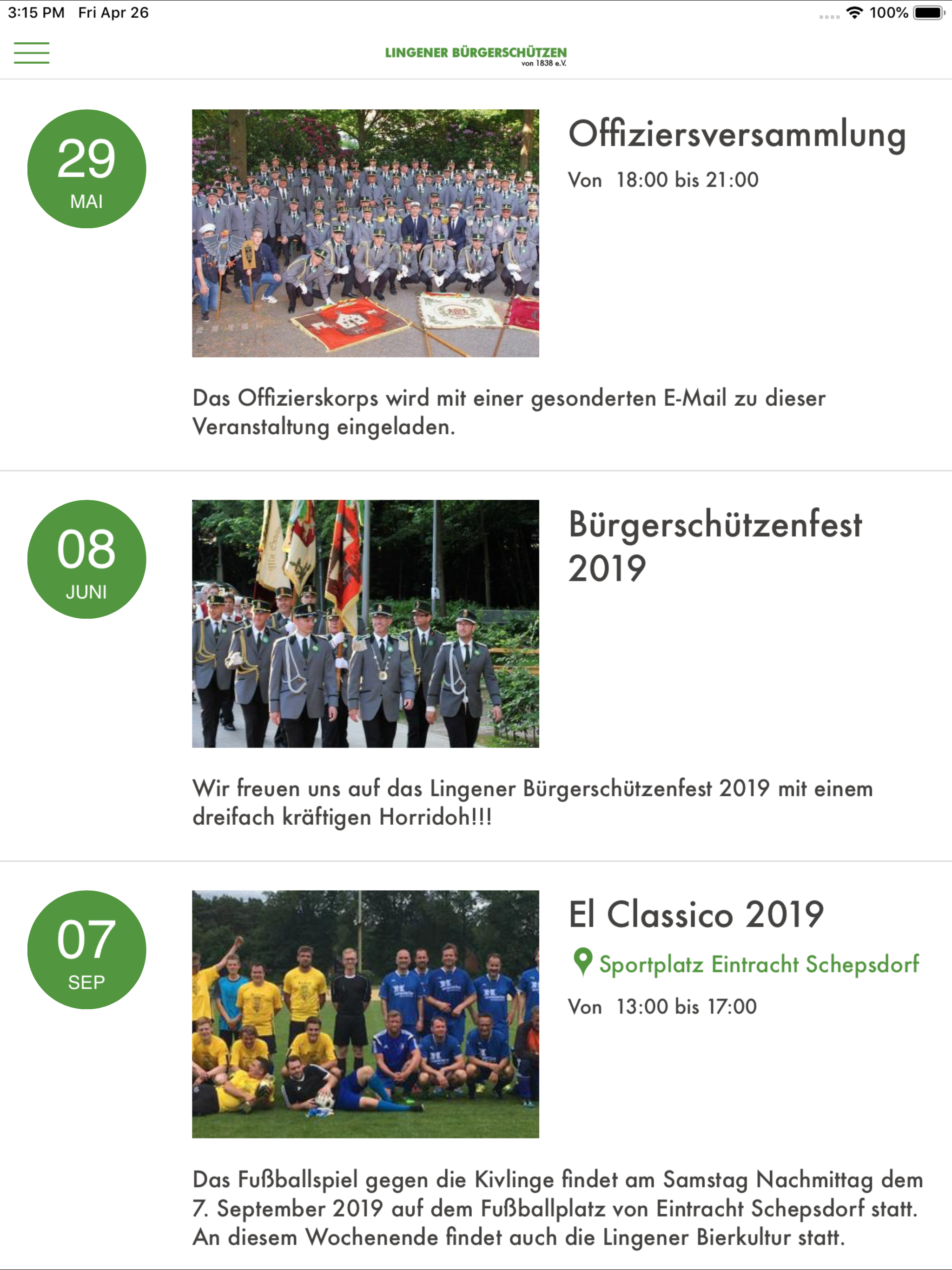 Lingener Bürgerschützenverein