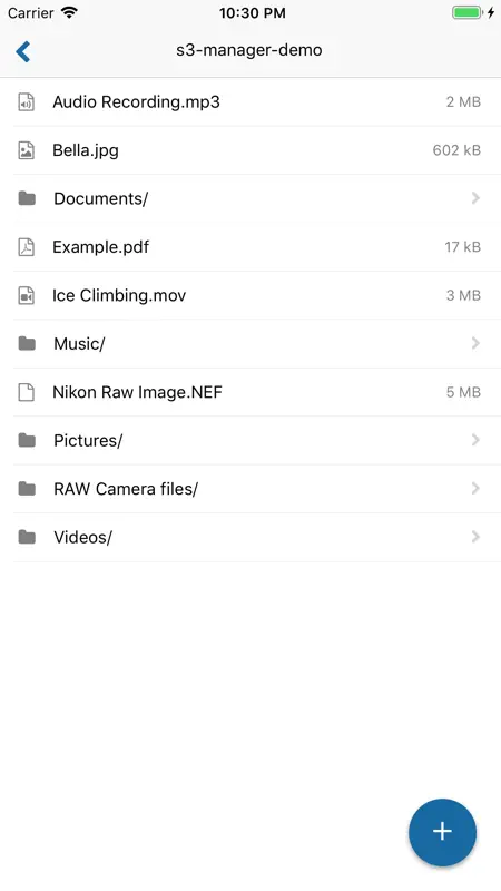 AWS S3 Manager screenshot 2 of 7
