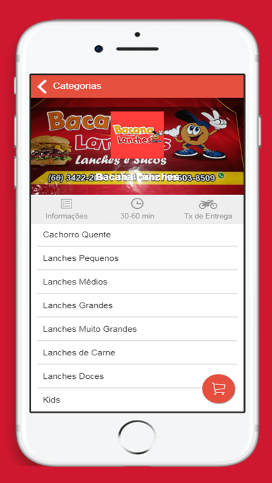 Bacana Lanches screenshot 3