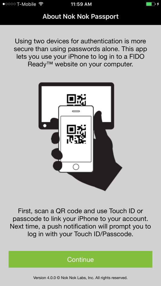 #1. Nok Nok™ Passport (iOS) 게시자: Nok Nok Labs