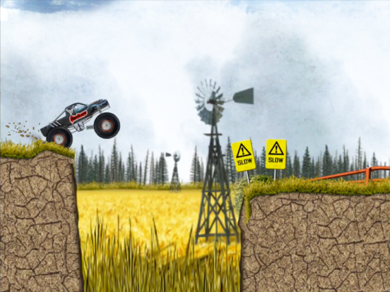 Stickman Downhill Monstertruck iPad app afbeelding 2