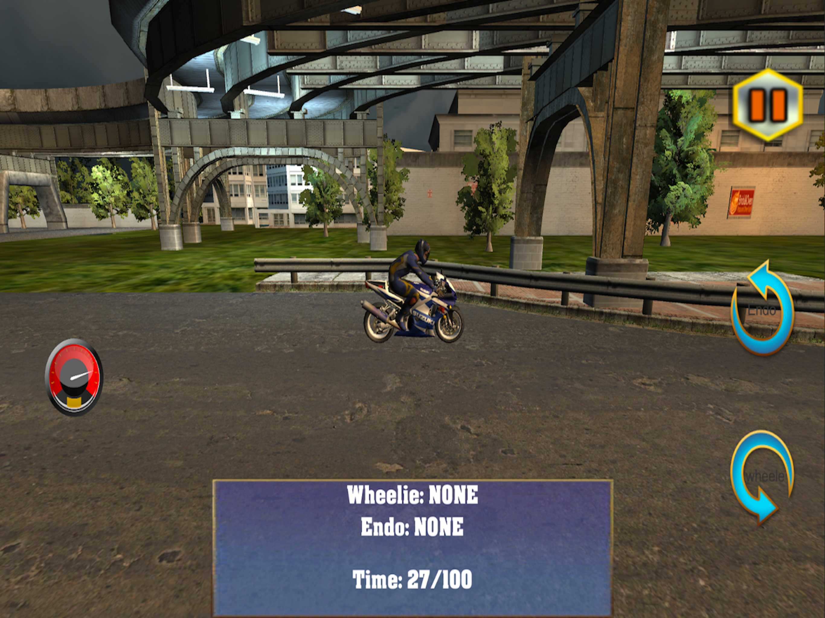 Road Rashed Wheelie Ride!