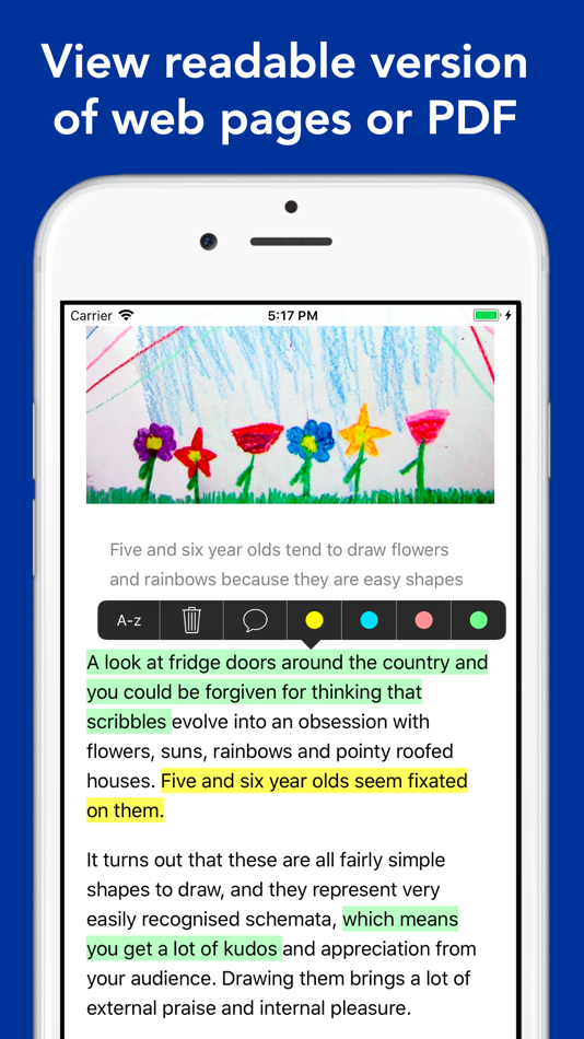 #1. ReaderView (iOS) 由: AppBlit LLC