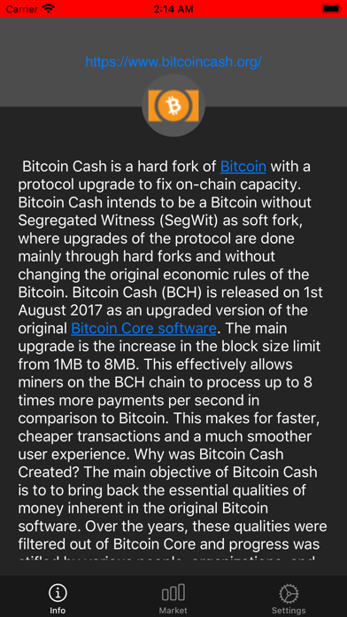Screenshot #3 pour Bitcoin Cash Market Reports