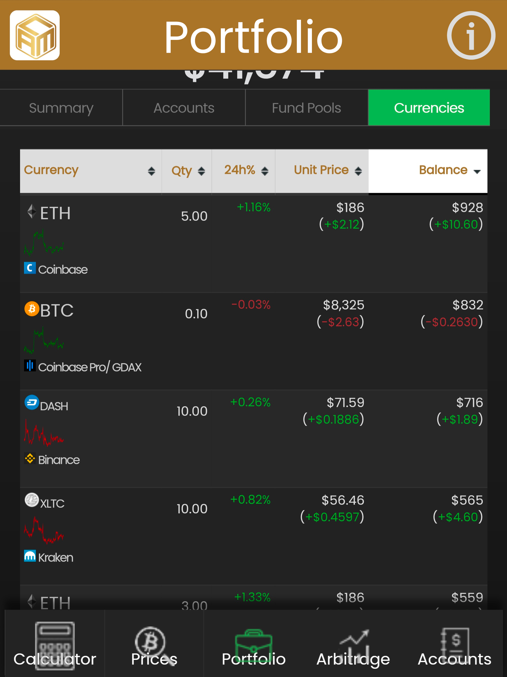 Crypto Account Manager screenshot 14
