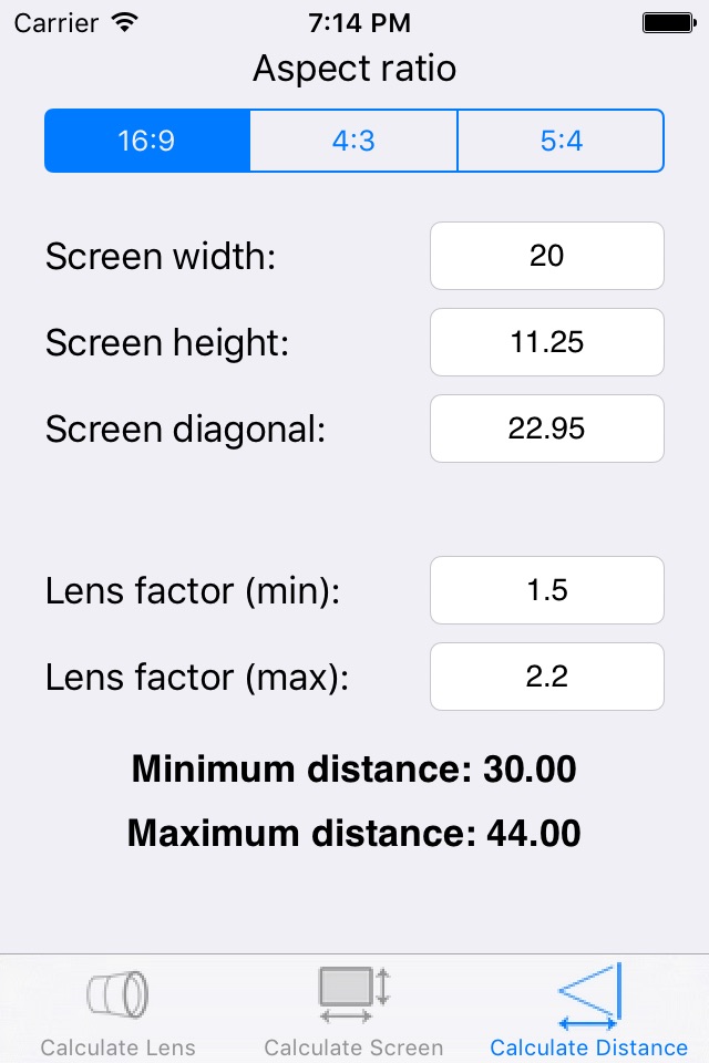 LensFactor screenshot 3