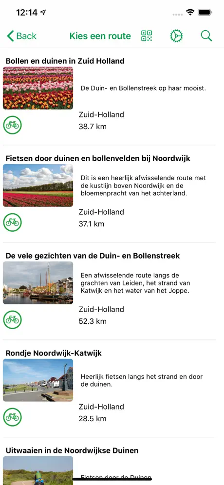 Fietsroutenetwerk