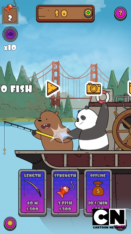 We Bare Bears: Crazy Fishing