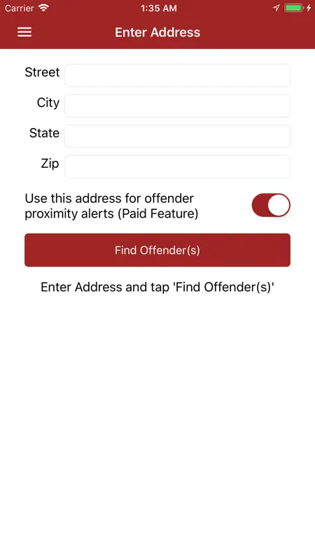 Offender Locator screenshot 4 of 7