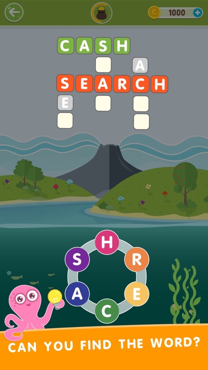 Crossword out of the words