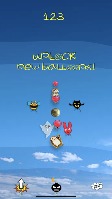Hedgehog Balloon Race screenshot 2