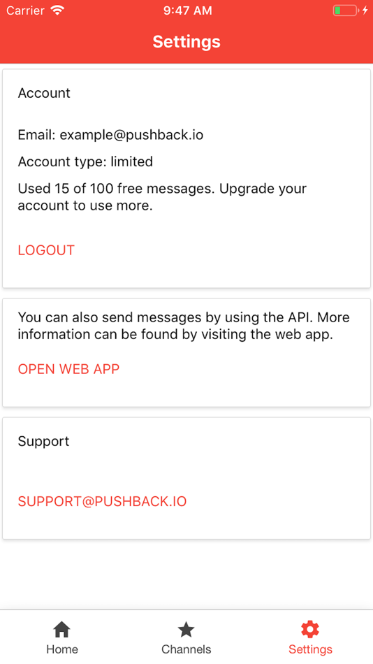 #6. PushBack Notifications (iOS) بواسطة: PlainIce LLC