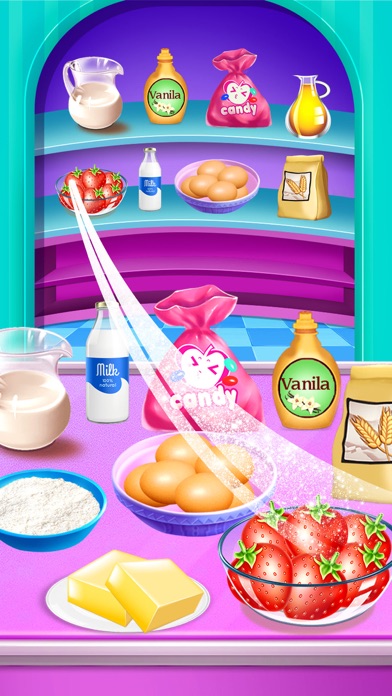 Cake Making Games - Shortcake Screenshot