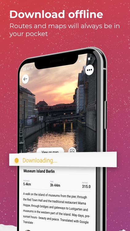 Pinsteps: your offline guide