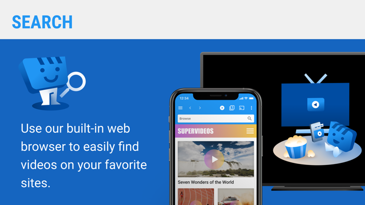 Screenshot #2 pour Web Video Caster Receiver