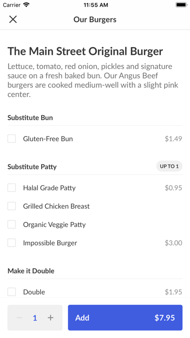 How to cancel & delete Main Street Burgers from iphone & ipad 4