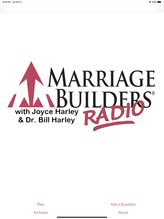 Marriage Builders® Radio iPad screenshot 2 - Education app