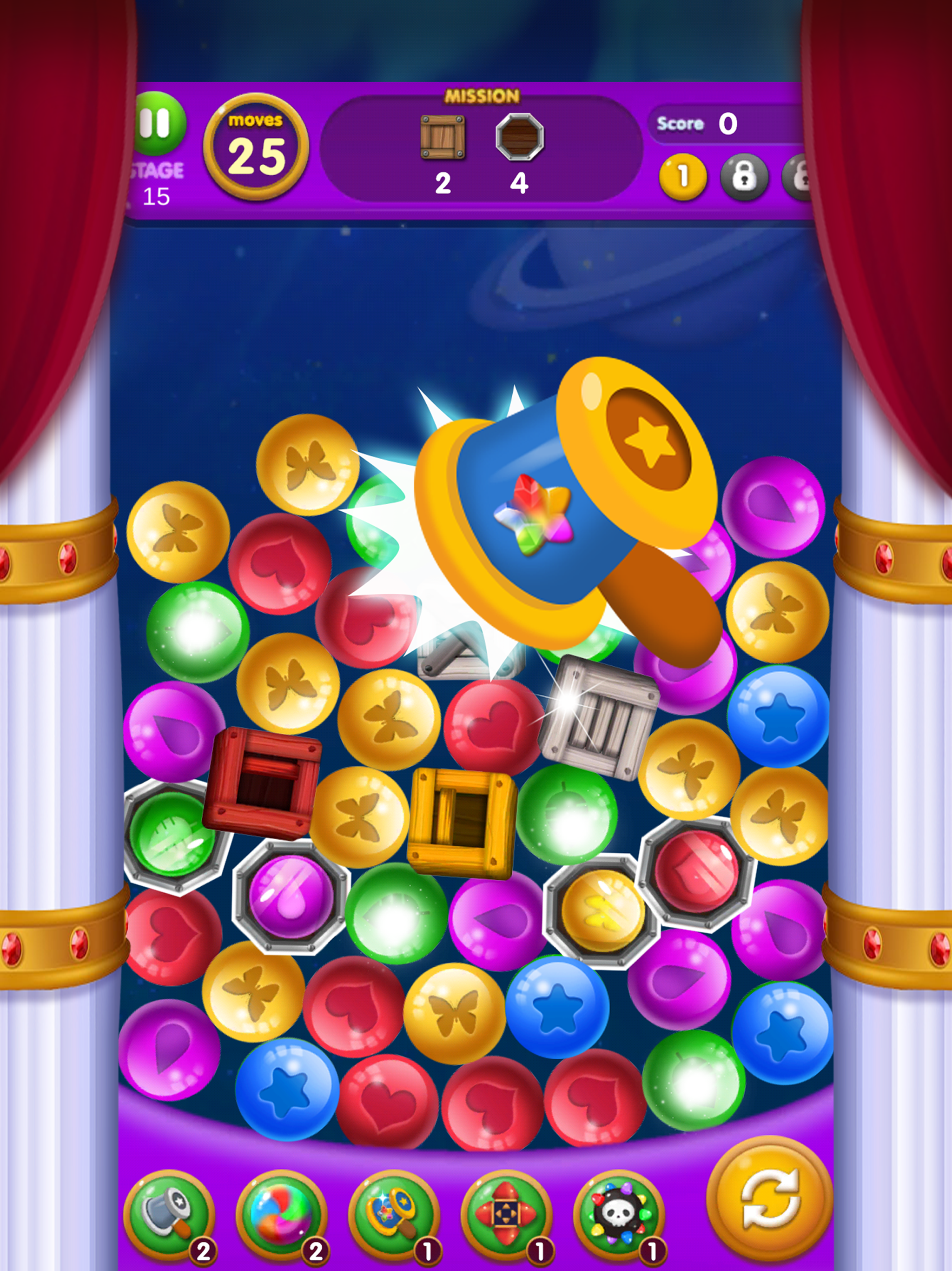 Jewel Stars - Link Puzzle Game screenshot 9