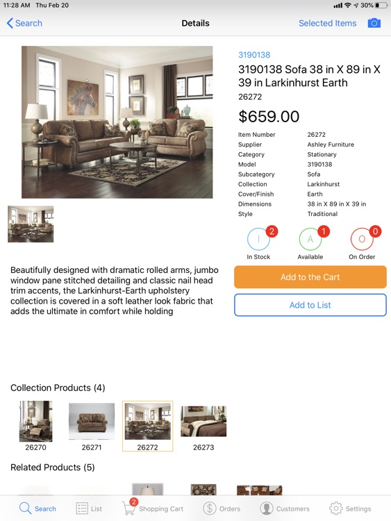 iFurniture POS