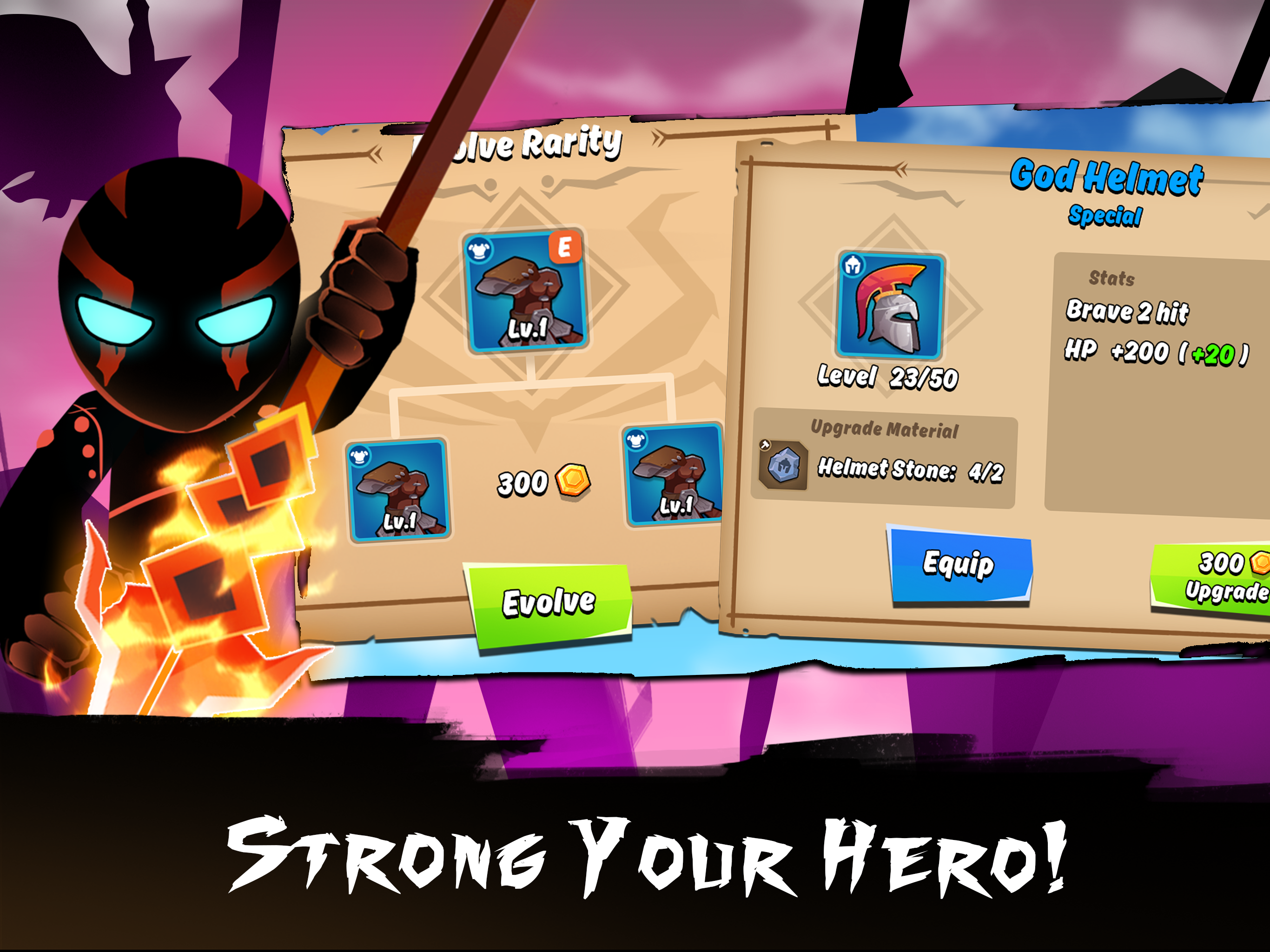 God Stickman: Battle Warrior