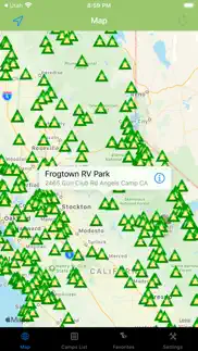 california – camps & rv spots iphone screenshot 1