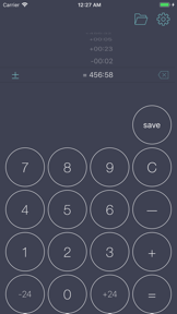 Log Time Smart Calculator screenshot