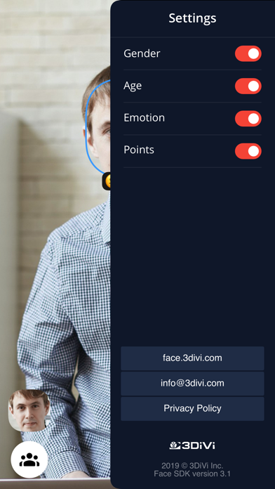 3DiVi Face Recognitionのおすすめ画像2