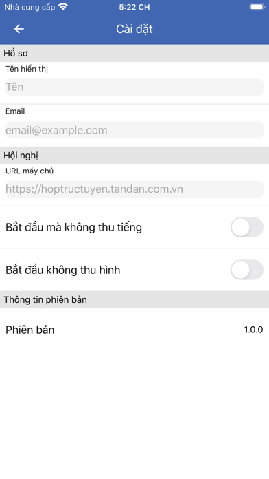 Screenshot #3 pour TDMeeting - Họp trực tuyến