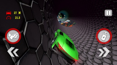 Speedy Car Tunnel Racing 3Dのおすすめ画像1