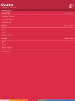 5Cs Menu screenshot 8