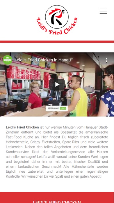 Screenshot #1 pour Leidls Fried Chicken (Hanau)