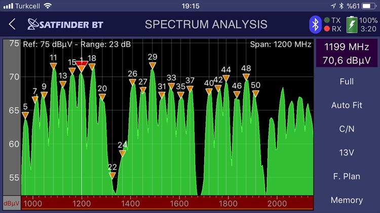 SATFINDER BT DVB-S2 screenshot-3