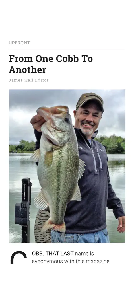Bassmaster Magazine - Sports App | MWM