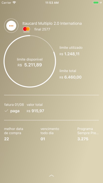 Itaucard - Cartão de crédito screenshot-8