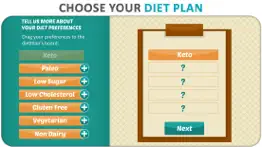 dietwiz: weekly meal planner iphone screenshot 3