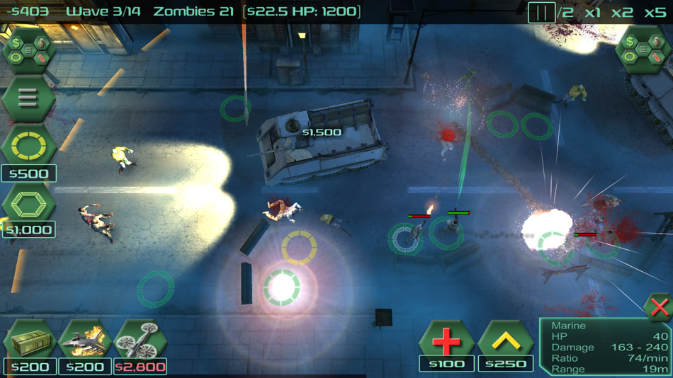 Zombie Defense HNG - 12.9 - (iOS)