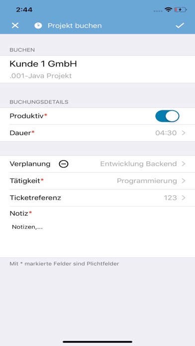 Screenshot #1 pour Work Mobile