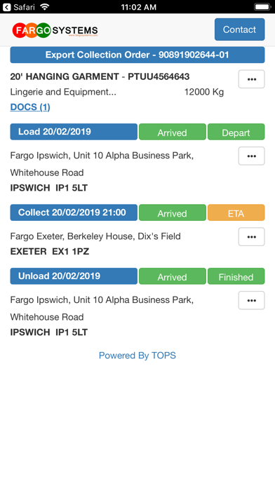 TOPS ePOD Screenshot
