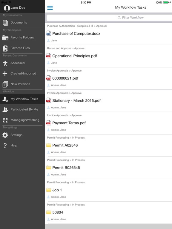 Screenshot #6 pour Docsvault v12