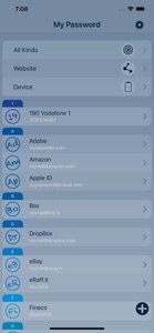 My Password - Manager screenshot #1 for iPhone
