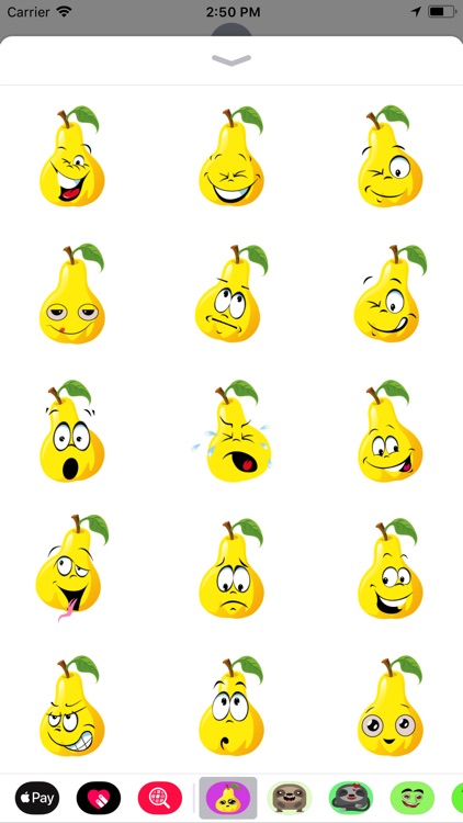 babie fruice emoji stickers