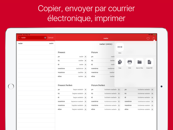 Screenshot #6 pour Verbes Espagnol