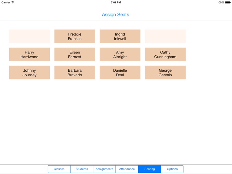 Gradekeeper for iPad