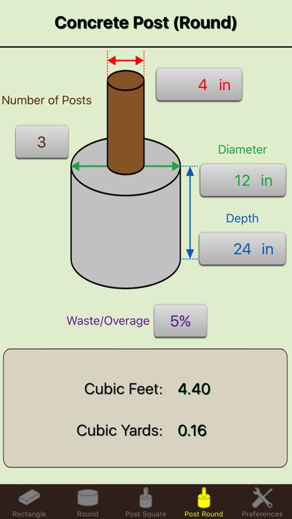 Concrete Calculator Elite screenshot-3